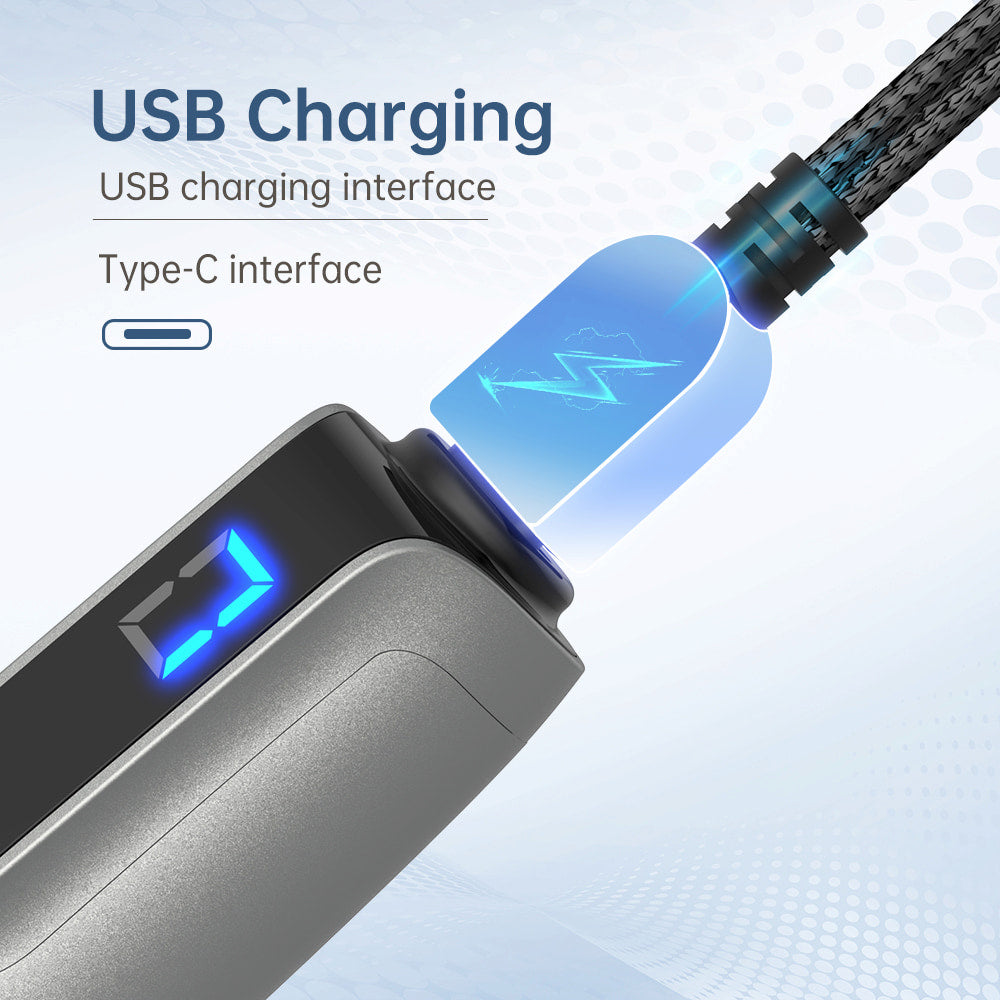 Dr. Pen M8S microneedling-pluma con carga USB-C para suministro de energía rápido y eficiente.