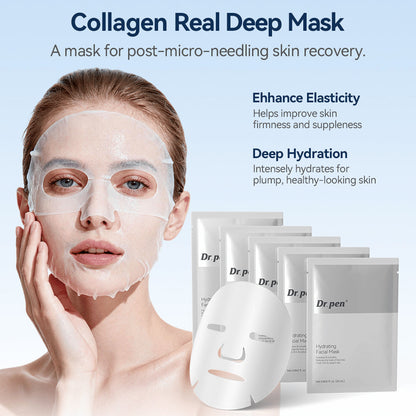 Dr. Pen MIS20 mascarilla facial hidratante que se utiliza después de la micro-infusión y ayuda a hidratar la piel, así como a mejorar la elasticidad y firmeza de la piel.